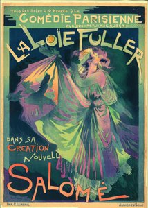 Loïe Fuller as Salomé by Georges de . Feure