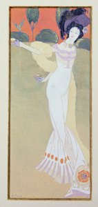 Woman Feeding a Bird by Georges de Feure