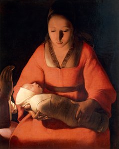 Newborn by Georges de La Tour