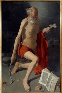 Saint Jerome by Georges de La Tour