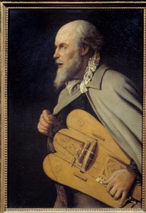 The Old Man. Painting by Georges De La Tour