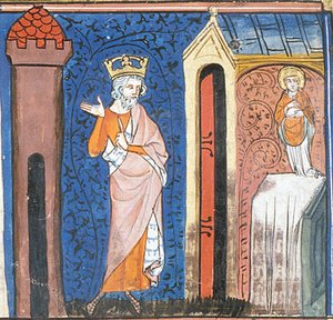 Charlemagne Honoring St Denis