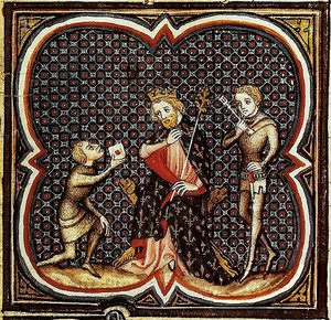 Charles Martel, Great Chronicles of France by Georgia Levan Ramishvili from Tbilisi
