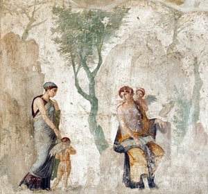 Eros Brought by Peitho to Aphrodite as Anteros Laughs at His Being Punished for Having Chosen the Wrong Target