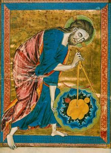 God the Geometer, Codex Vindobonensis 2554, circa 1220-1230