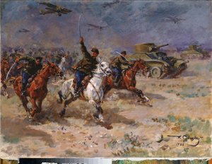 Attack by Georgiy Konstantinovich Savitsky