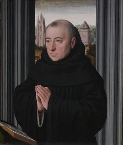 Portrait of a Monk by Gerard David