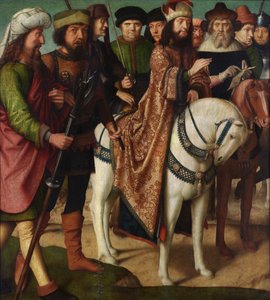 Roman soldiers and Jewish judges by Gerard David