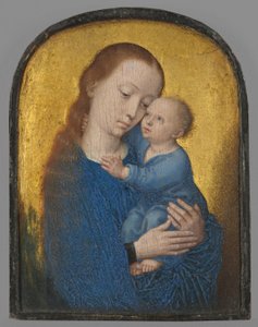 Part of a Diptych: Mary with the Child by Gerard David