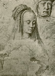 Young Woman with Headdress by Gerard David
