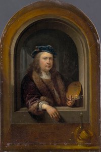 Self-Portrait with Palette