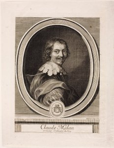 Claude Mellan by Gérard Edelinck