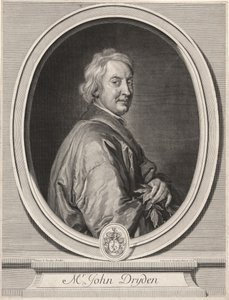 John Dryden (1631-1707) by Gérard Edelinck