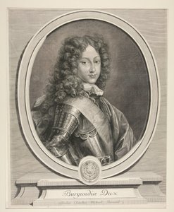 Louis, Duke of Burgundy (1682-1712) by Gérard Edelinck