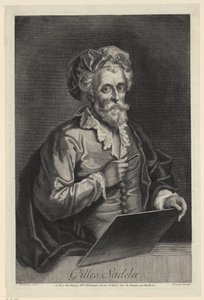 Portrait of Jacques Bénigne Bossuet by Gérard Edelinck