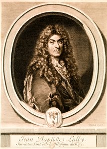 Portrait of Jean-Baptiste Lully by Gerard Edelinck
