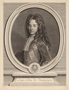 Louis, Duke of Burgundy by Gerard Edelinck after François de Troy