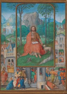 Manuscript Illumination with Scenes from the Life of Saint John the Baptist by Gerard Horenbout