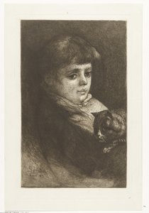 Portrait of Eleonora Bos with Cat