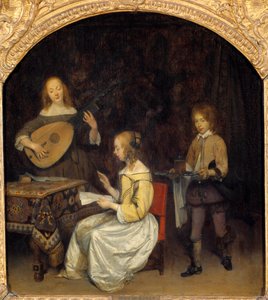 The Concert: Singer and Player of Lute Theorbo