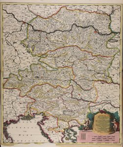 Eastern Part of the Austrian Circle by Gerard Valck