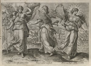 The Angels Taedkiel, Piel, and Mittaron