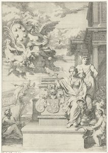 Allegory of Trade and the Coat of Arms of the Medici