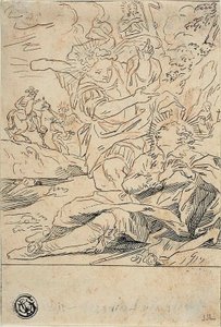 Angel Appearing to Saint