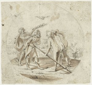The Judgment of Paris by Gerard ter Borch (I) (possibly)