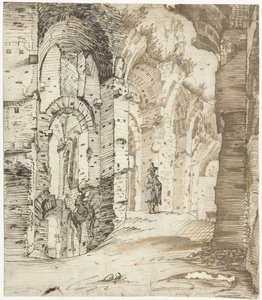 Ruins of the Palace Substructures of Septimius Severus, Rome