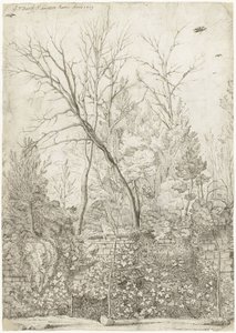 Garden of the Villa Madama, Outside Rome