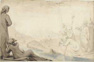 The Baptism of Christ by Gerard ter Borch (I)