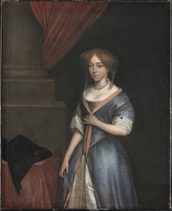 Portrait of a Lady by Gerard ter Borch