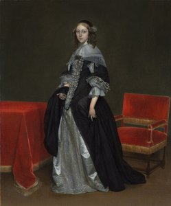 Portrait of a Woman, c.1665 by Gerard ter Borch