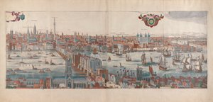 London, Panoramic View by Gerard van Keulen