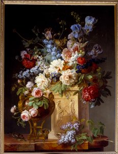 Basket and Flower Vase