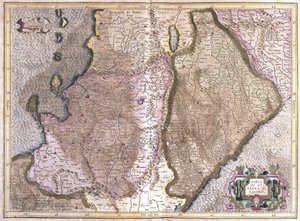 Abruzzo and Campania, Italy (engraving)