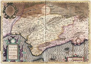 Andalusia, Spain (engraving)