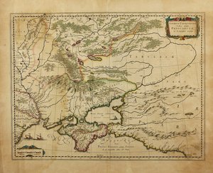 Taurica Chersonesus. Map of the Crimea
