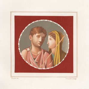 Portrait of a Man and Woman from an Unidentified House in Pompeii