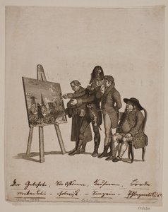 The Four Temperaments by Gerhard Ludvig Lahde