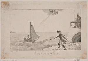 The Emigrant by Gerhard Ludvig Lahde