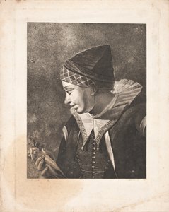 An Amager Girl by Gerhard Ludvig Lahde