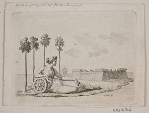 Reclining Woman by the Fort