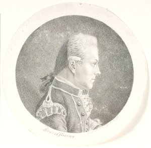 Portrait of Lars Benzelstjerne, Swedish Naval Officer (1759-1808). Bust. Profile to the Right