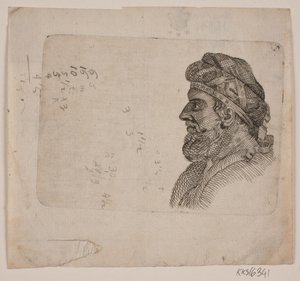 Study Head of an Old Man in Profile