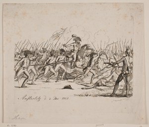 Brave Counterattack of the Russian Guard by Gerhard Ludvig Lahde