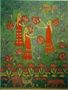 Three Princesses in the Fairy Garden