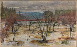 Early Spring by Gerhard Munthe