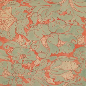 Silver Roses by Gerhard Munthe
